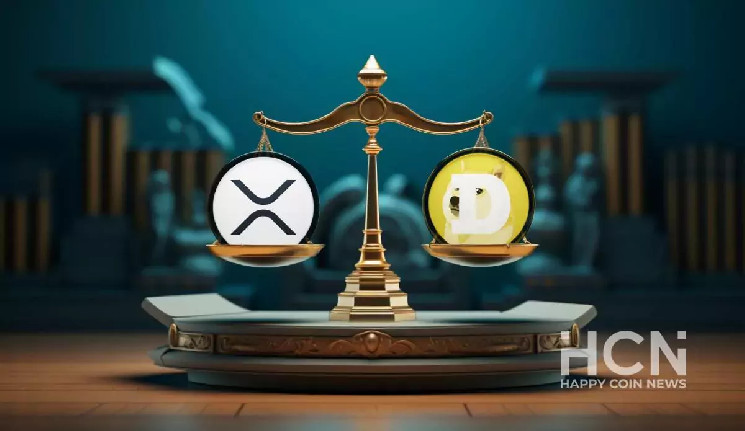 
			Крупные инвесторы скупают токены DOGE и XRP миллиардами		