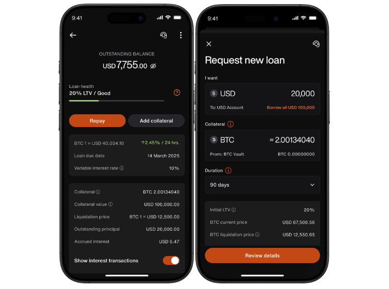 
			Xapo Bank кредиты в&nbsp;USD для&nbsp;долгосрочных держателей биткоина		