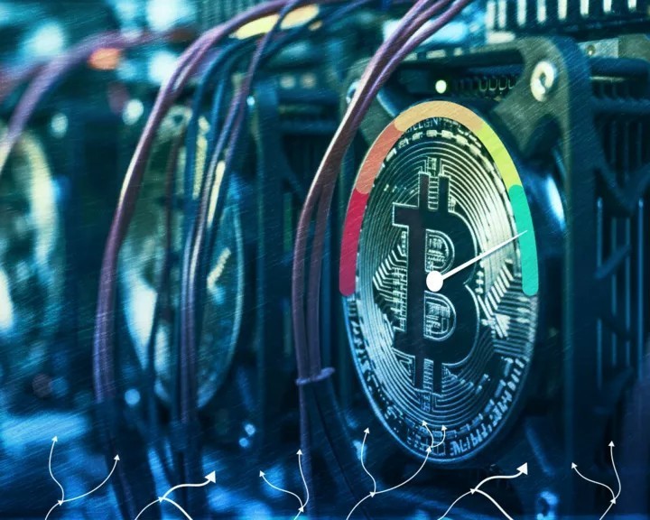 Сложность майнинга биткоина упала на 3,34%