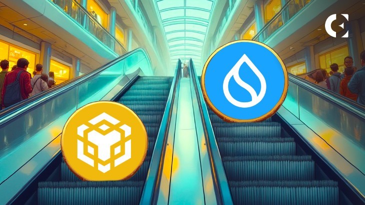 
			SUI опережает BNB по дневному объему на фоне годового роста на 260% и растущей рыночной динамики		
