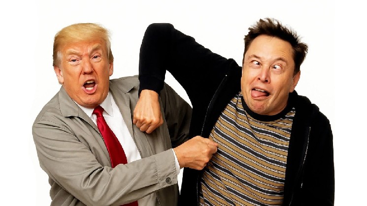 
			Конфликт Трампа и Маска может стать катализатором роста биткоина		