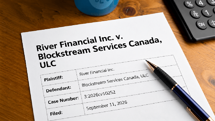 
			Одно и то же название, но другая компания: Blockstream отвечает на иск от River на сумму 6,7 млн долларов		